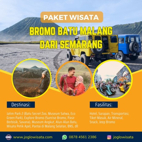 Paket Wisata Malang Bromo dari Semarang
