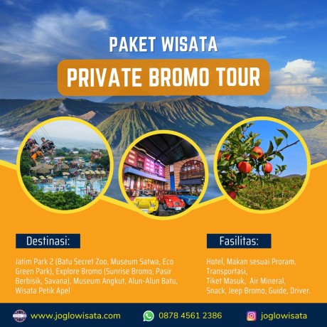Paket Private Tour Bromo