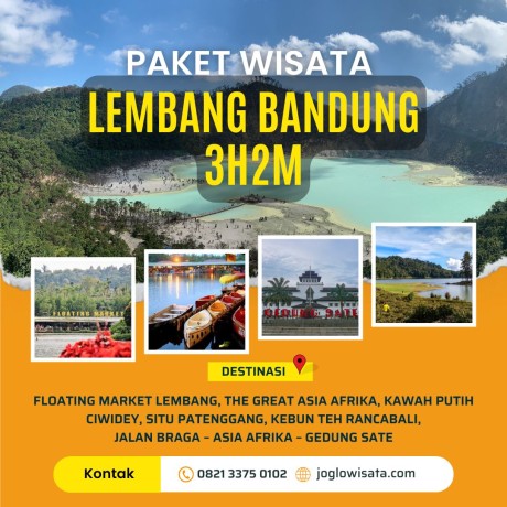 Paket Wisata Lembang Bandung 3 Hari 2 Malam