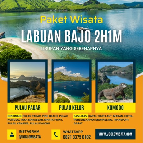 Paket Wisata Labuan Bajo 2 Hari 1 Malam