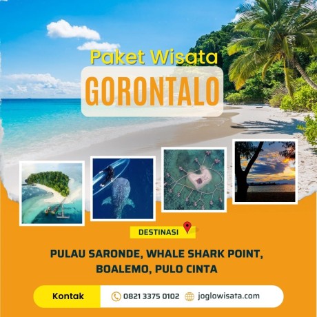 Paket Wisata Gorontalo 3 Hari 2 Malam