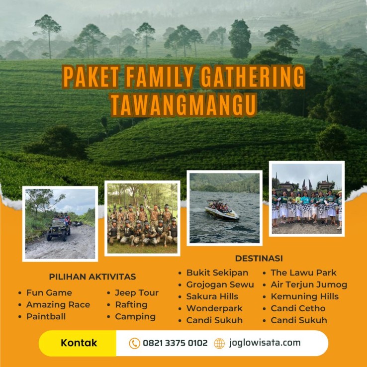 Paket Family Gathering Tawangmangu