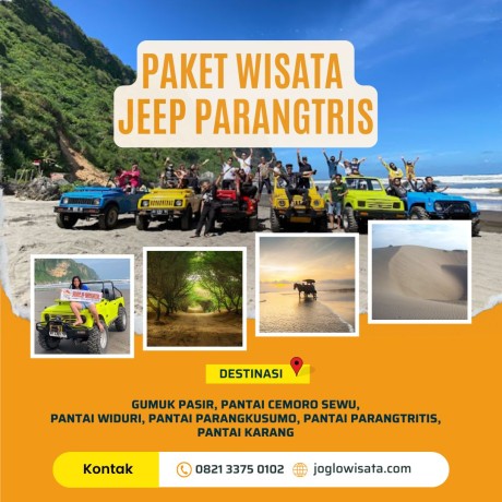 Paket Wisata Jeep Parangtritis