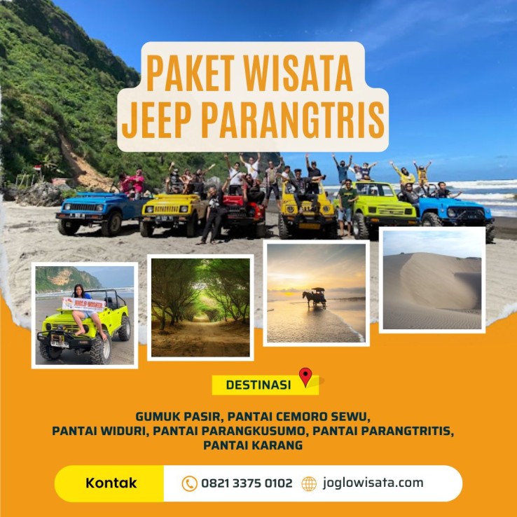 Paket Wisata Jeep Parangtritis