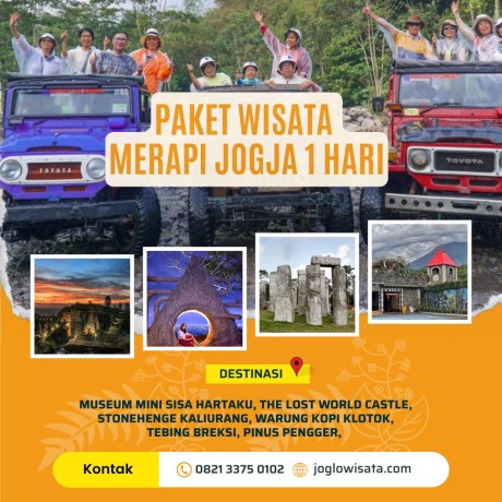 Paket Wisata Merapi Jogja Sehari