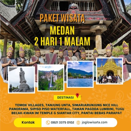 Paket Wisata Medan 2 Hari 1 Malam