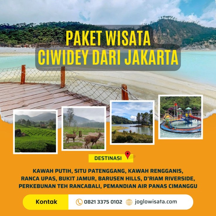 Paket Wisata Ciwidey Dari Jakarta