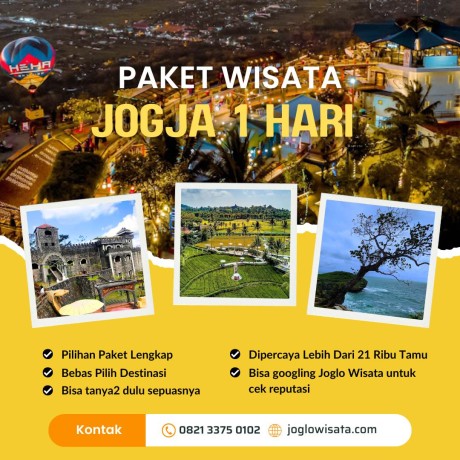 Paket Wisata Jogja 1 Hari