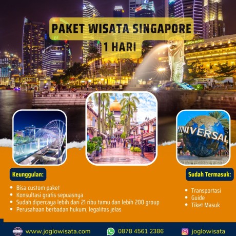 Paket Wisata Singapore 1 Hari