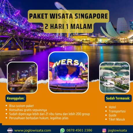 Paket Wisata Singapore 2 Hari 1 Malam