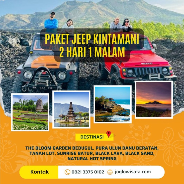 Paket Jeep Kintamani