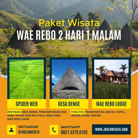 Paket Wisata Wae Rebo 2 Hari 1 Malam