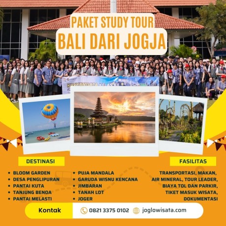 Paket Study Tour Bali dari Jogja