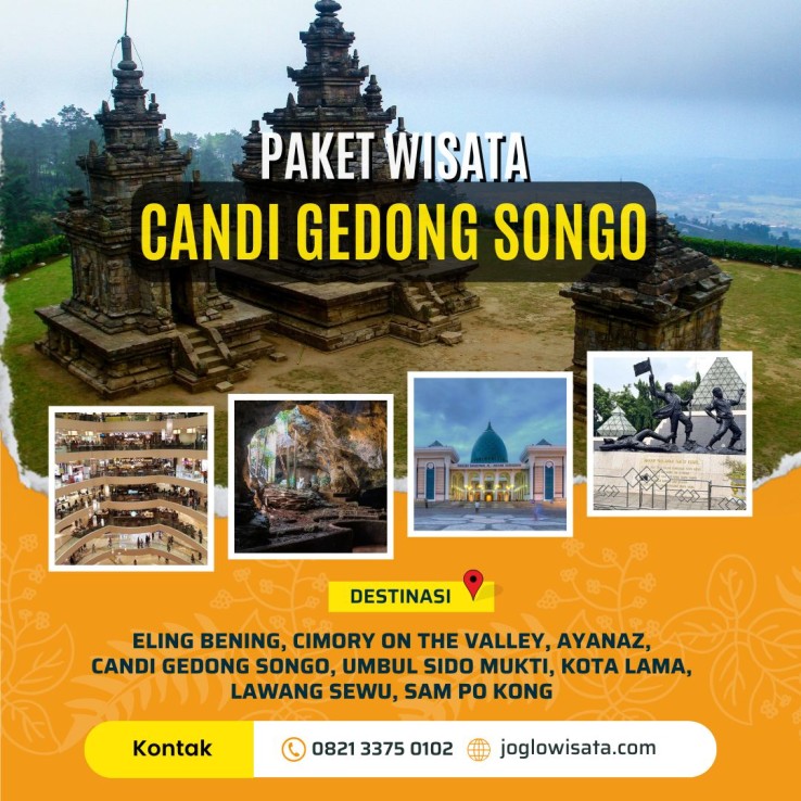 Paket Wisata Candi Gedong Songo