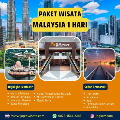 Paket Wisata Malaysia 1 Hari