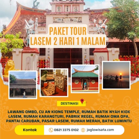 Paket Tour Lasem 2 Hari 1 Malam