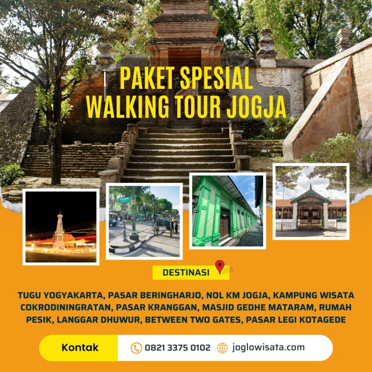 Paket Walking Tour Jogja