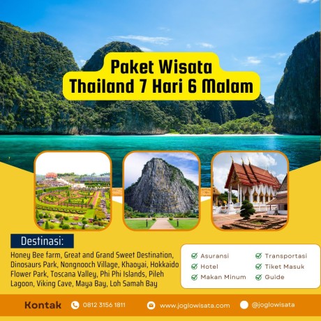 Paket Wisata Thailand 7 Hari 6 Malam