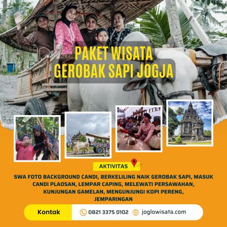 Paket Wisata Gerobak Sapi Jogja