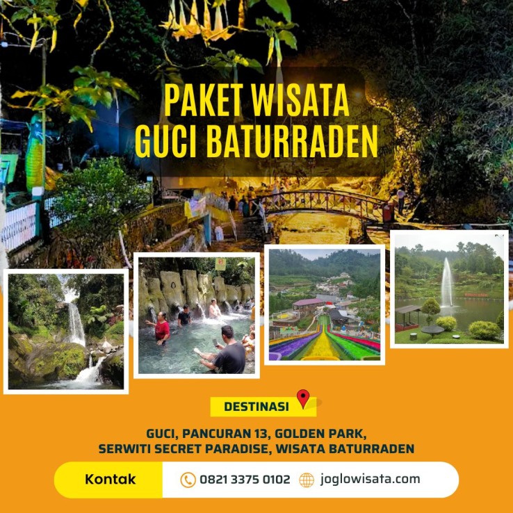 Paket Wisata Guci Baturraden