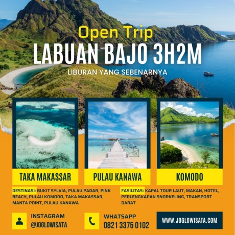 Open Trip Labuan Bajo 3 Hari 2 Malam