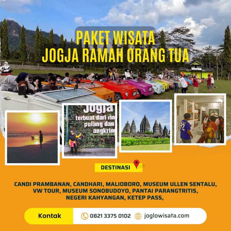Paket Wisata Jogja Ramah Orang Tua