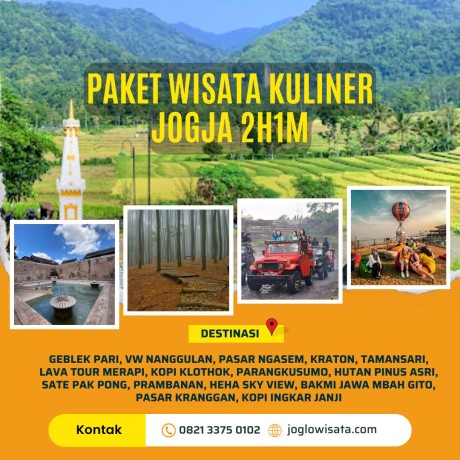 Paket Wisata Kuliner Jogja