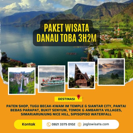 Paket Wisata Danau Toba 3 Hari 2 Malam