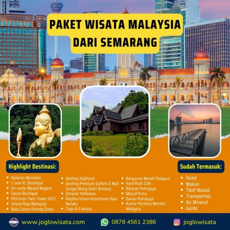 Paket Wisata Malaysia dari Semarang