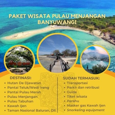 Paket Wisata Pulau Menjangan Banyuwangi