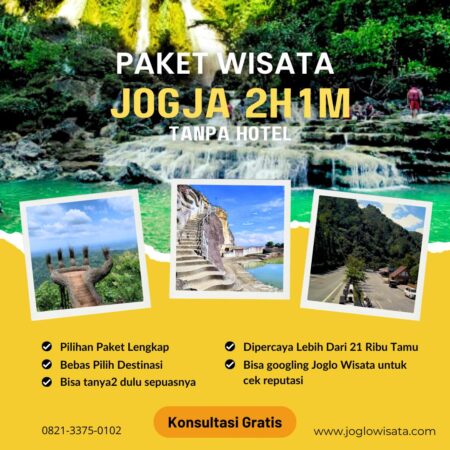 Paket Tour Jogja 2 Hari 1 Malam Tanpa Hotel