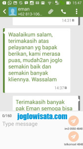 Testimoni Joglo Wisata (Bapak Eman)