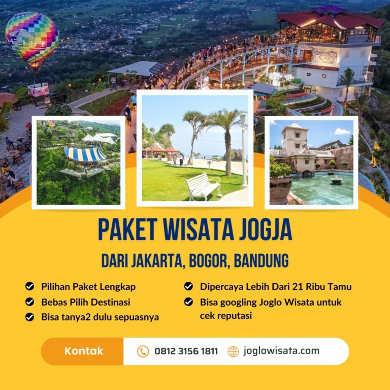 Paket Wisata Jogja 2026 Dari Jakarta, Bogor, Bandung