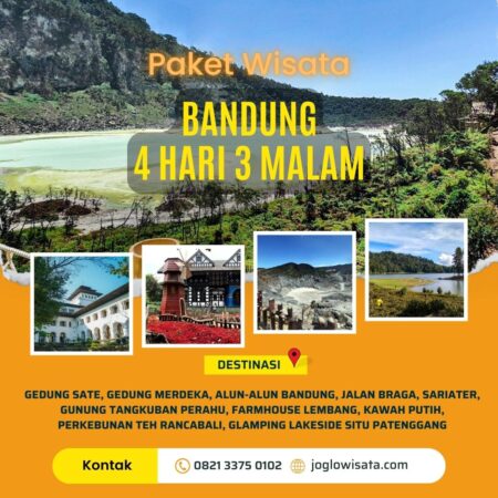 Paket Wisata Bandung 4H3M