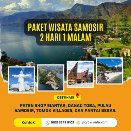Paket Wisata Samosir 2 Hari 1 Malam