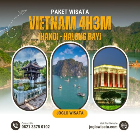 Paket Wisata Vietnam 4 Hari 3 Malam (Halong Bay - Hanoi)