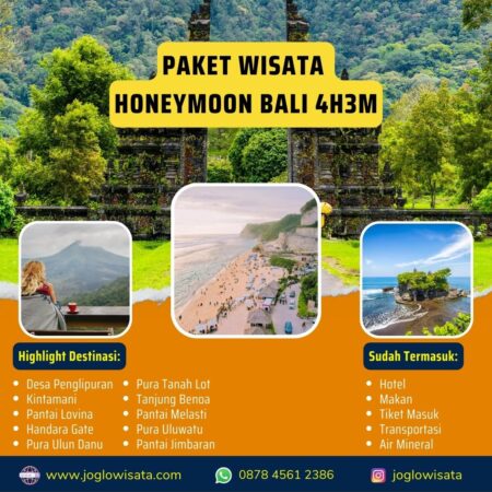 Paket Bulan Madu Bali 4 Hari 3 Malam