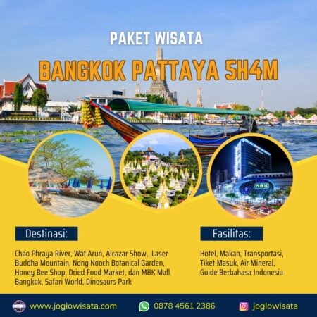 Paket Wisata Bangkok Pattaya 5 Hari 4 Malam (1)