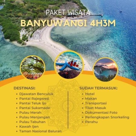 Paket Wisata Banyuwangi 4H3M