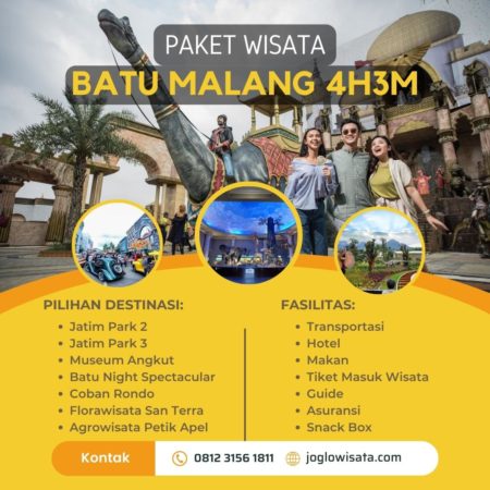 Paket Wisata Batu Malang 4 Hari 3 Malam