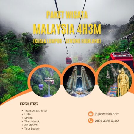 Paket Wisata Kuala Lumpur - Genting Highland 4 Hari 3 Malam
