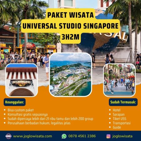 Paket Wisata Singapore Universal Studio 3H2M