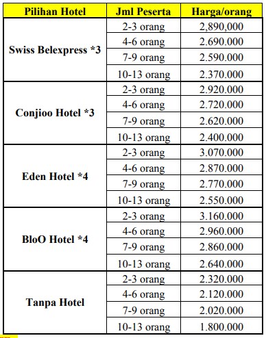 harga paket wisata bali 4h3m ekonomis