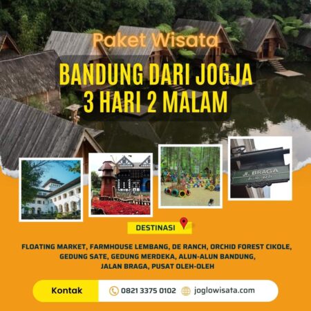 Paket Wisata Bandung Dari Jogja 3H2M