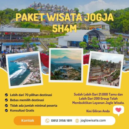 Paket Wisata Jogja 5 Hari 4 Malam