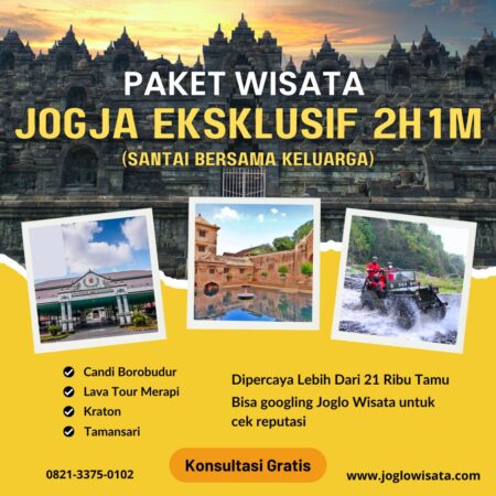 Paket Wisata Jogja Exclusive 2 Hari 1 Malam