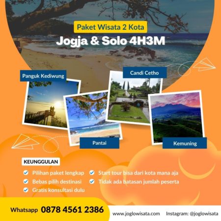 Paket Wisata Jogja Solo 4 Hari 3 Malam