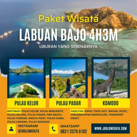 Paket Wisata Labuan Bajo Komodo 4 Hari 3 Malam