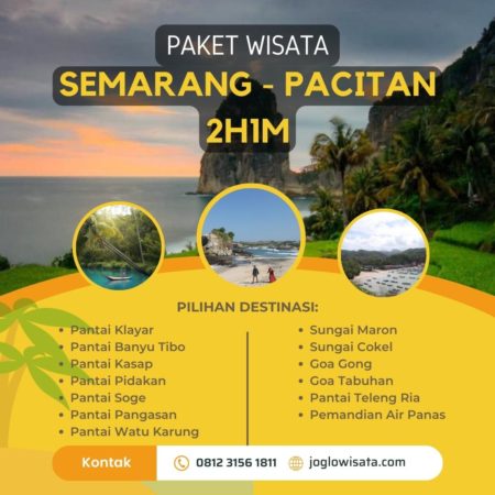 Paket Wisata Pacitan Dari Semarang 2 Hari 1 Malam