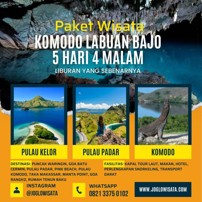 Paket Wisata Komodo Labuan Bajo 5 Hari 4 Malam